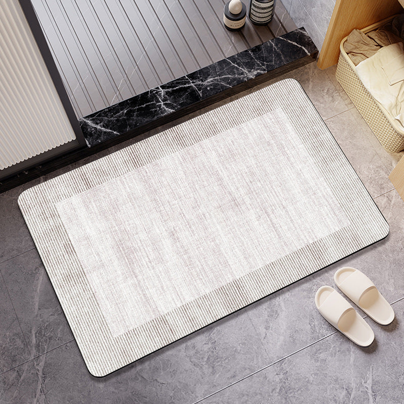 Textured Abstract Design Bath Mat