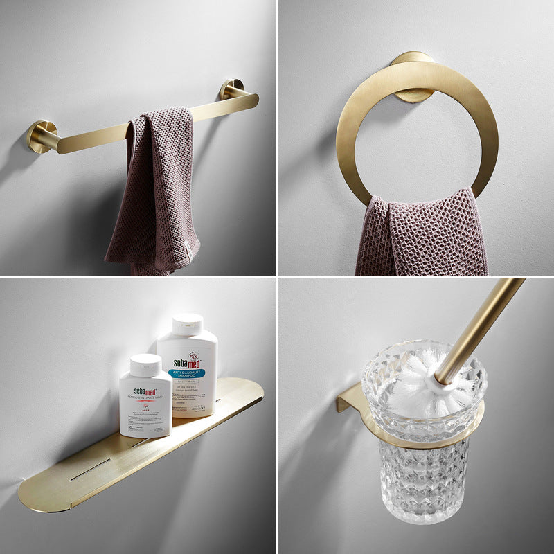 Wall-Mounted Bathroom Organizer with Concealed Fixings