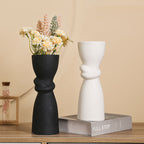 Elegant and contemporary ceramic vase