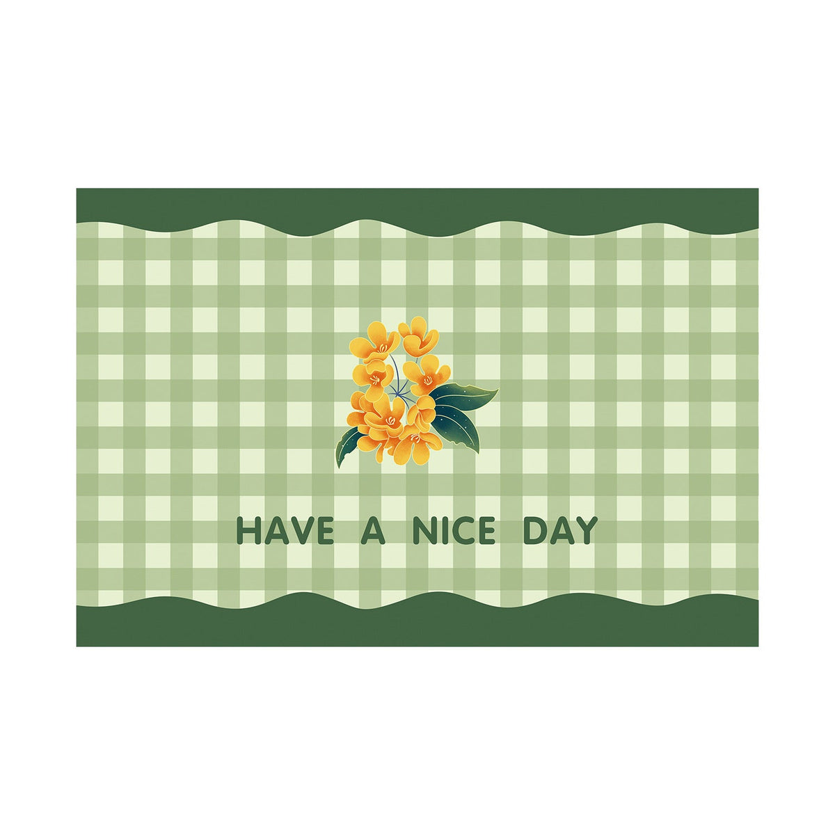 Stylish Floral Patterned Comfort Bath Mat