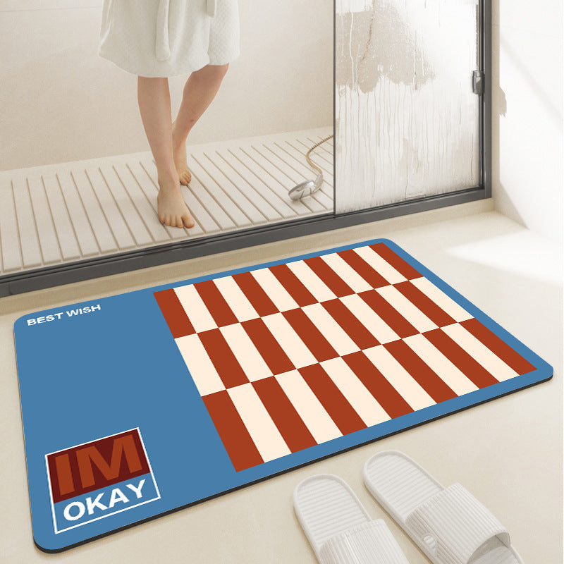 Cheerful Decorative Entrance Mat