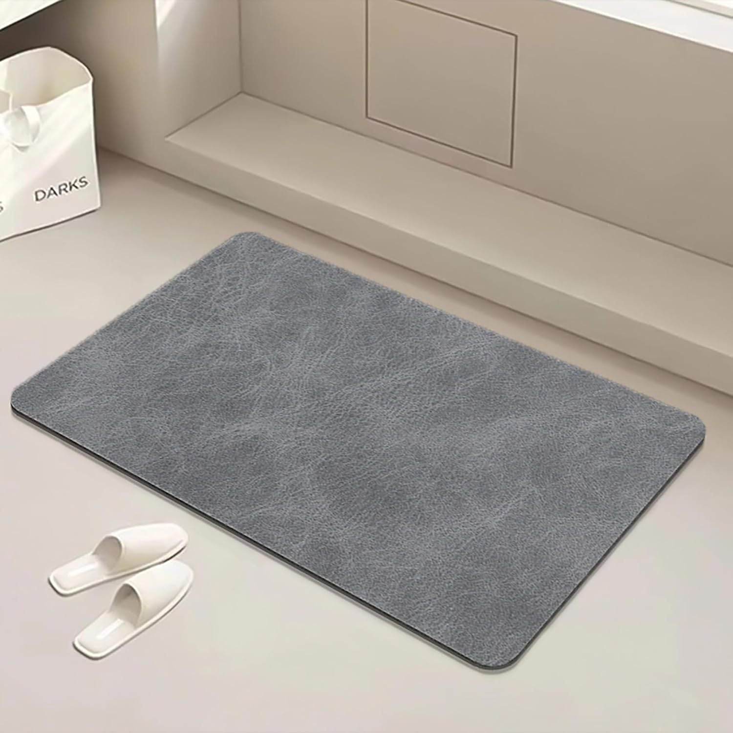 Modern Textured Bath Mat