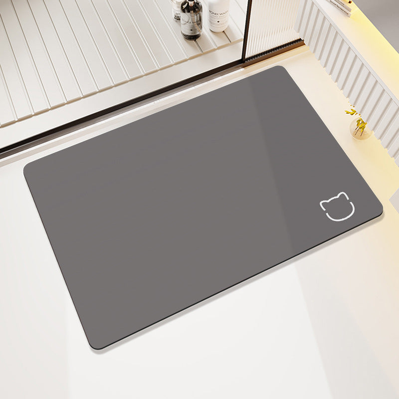 Geometric Patterned Anti-Fatigue Bath Mat