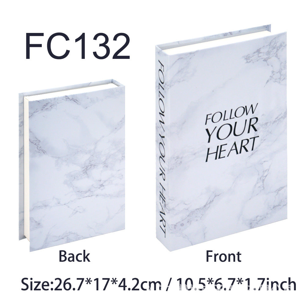 Decorative Hardcover Hidden Storage Book Safe