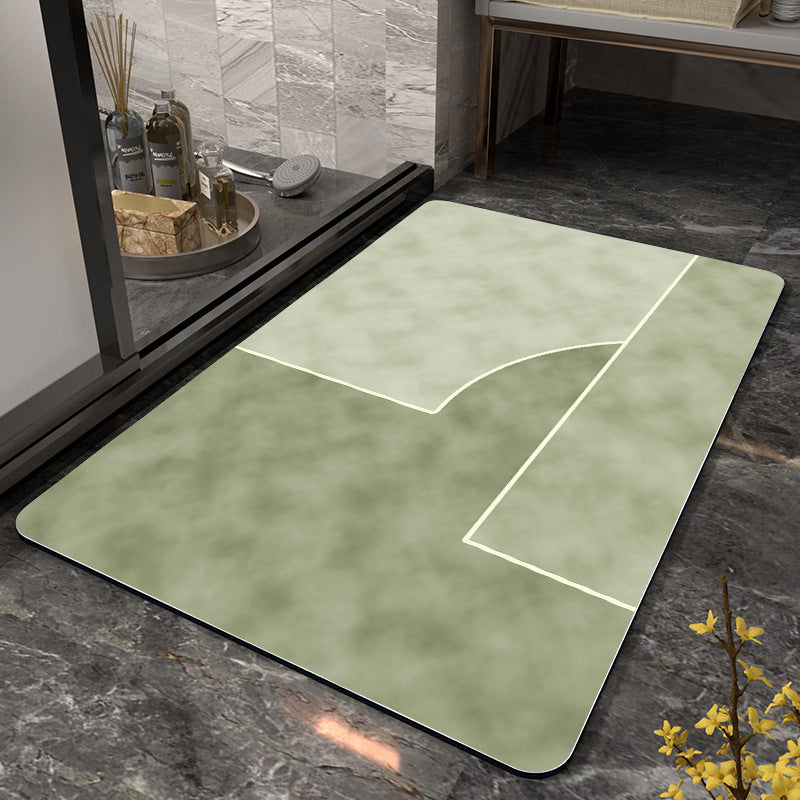 Stylish Abstract Bath Mat
