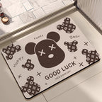 Cute Cartoon Character Bath Mat