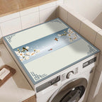 Playful Laundry Topper Mat