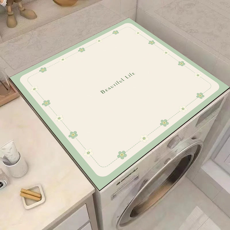 Decorative Laundry Top Mat