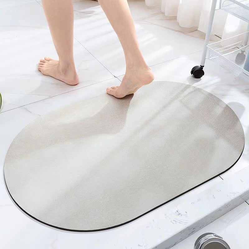 Microfiber Memory Foam Bath Mat with Non-Slip Backing