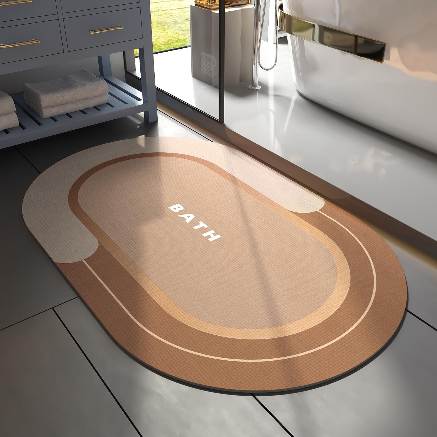 Stylish Soft Bathroom Mat
