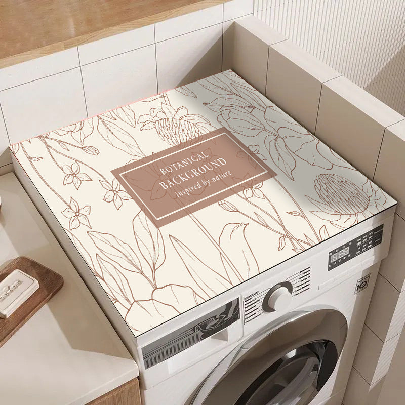 Vintage Floral Decorative Laundry Mat