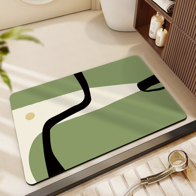 Stylish Modern Bathroom Mat