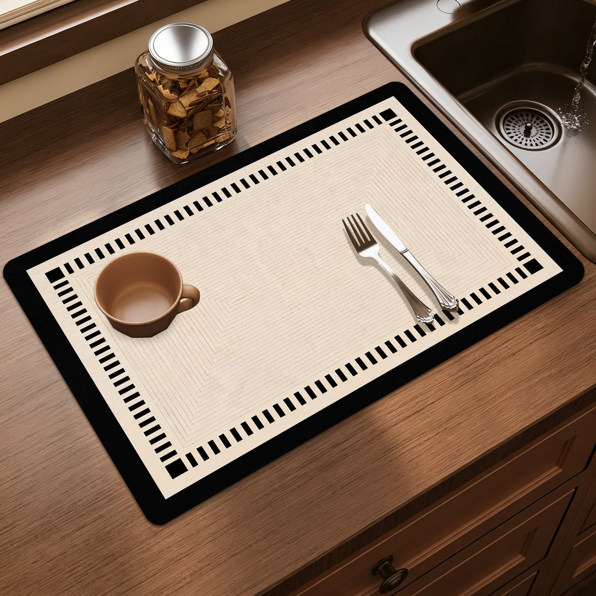 Artistic Kitchen Mat