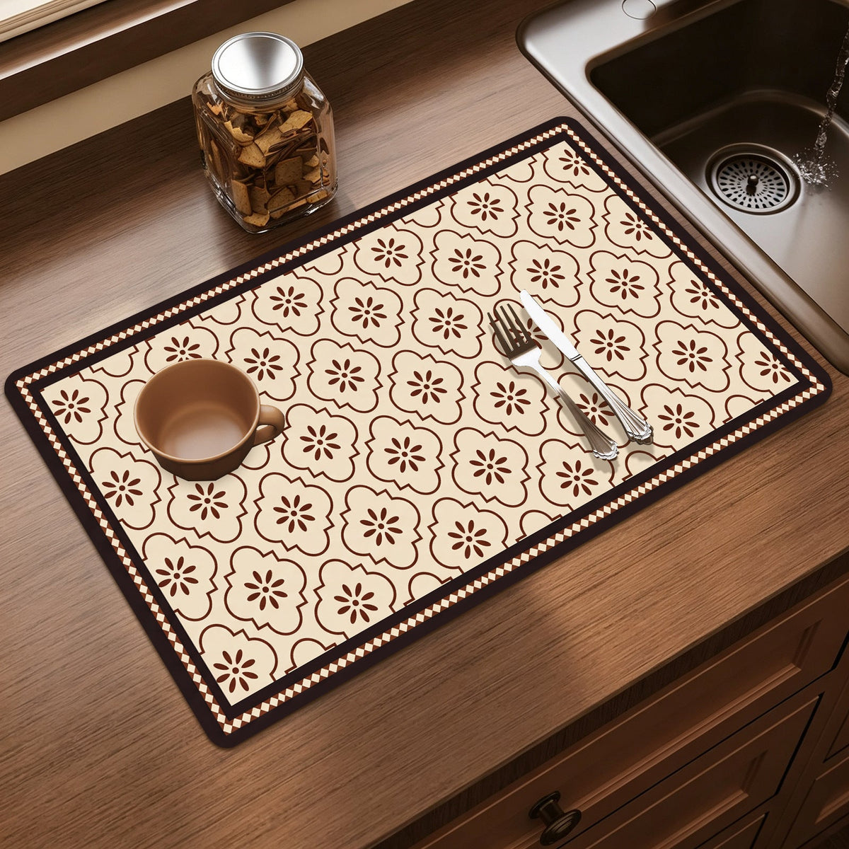 Artistic Kitchen Mat
