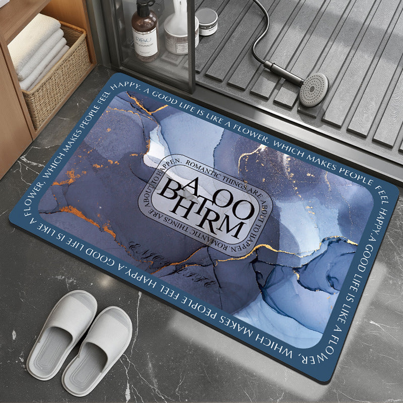 Luxurious Bathroom Floor Mat