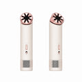 Cordless travel hairdryer with diffuser attachment, ion care and quiet motor