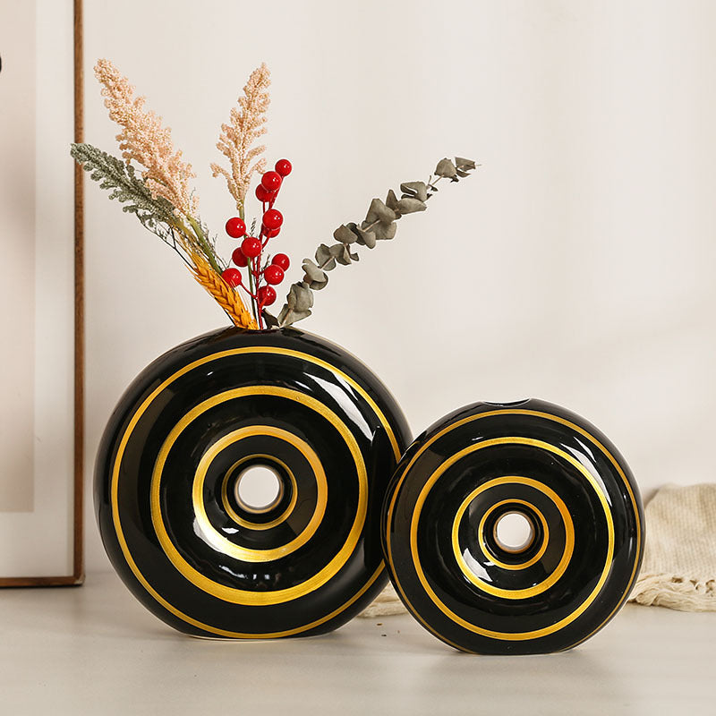 Modern and stylish ceramic vase