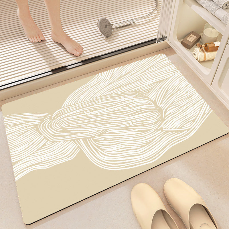 Stylish Abstract Bath Mat