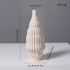 Textured Ceramic Decorative Vase