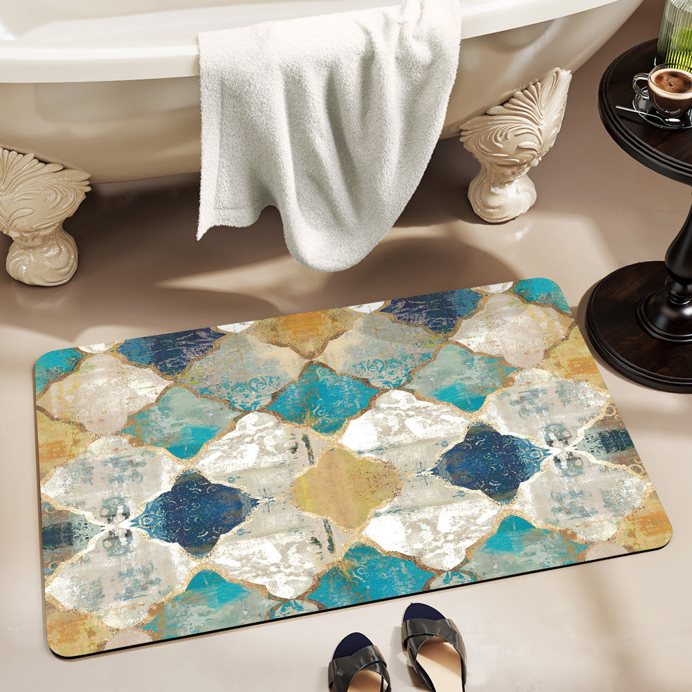 Luxurious Textured Bath Mat