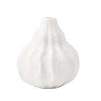 Artistically Textured Ceramic Flower Vase