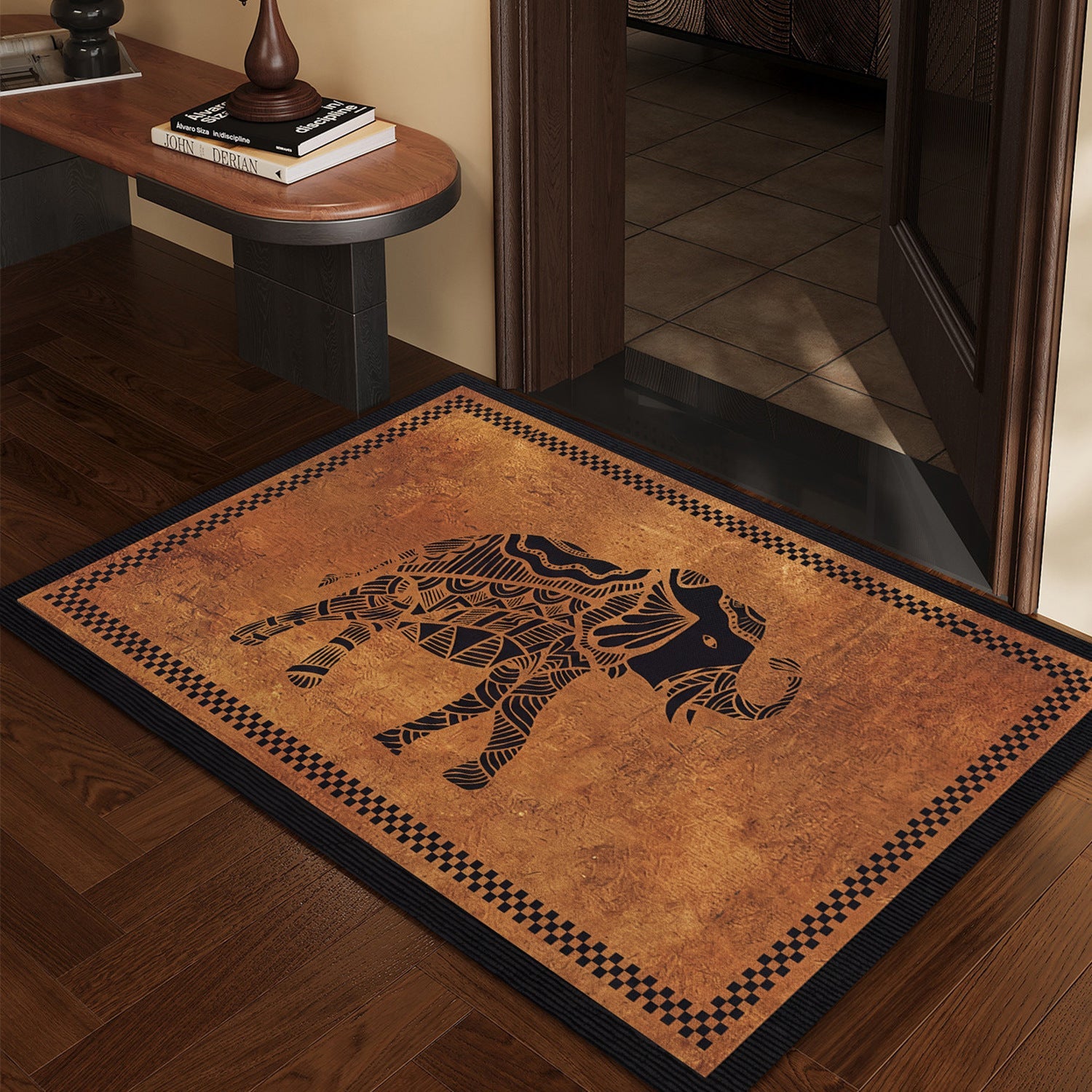 Artistic Entryway Mat