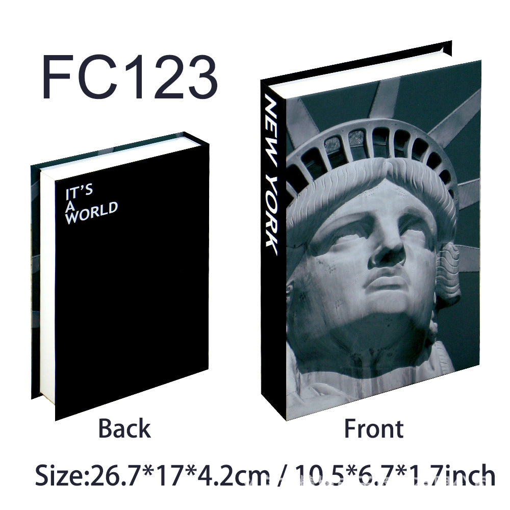 Decorative Hardcover Hidden Storage Book Safe