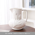 Decorative Floral Pitcher Vase