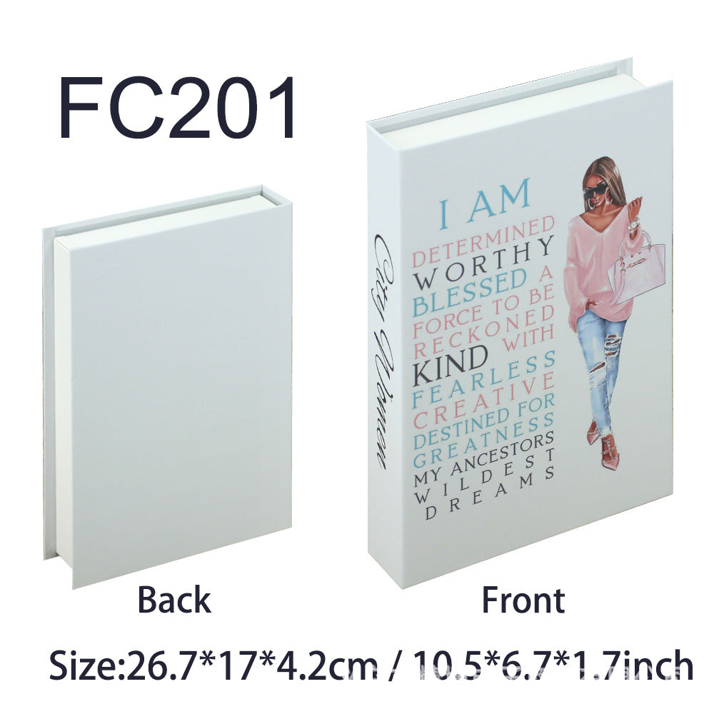 Decorative Hardcover Hidden Storage Book Safe