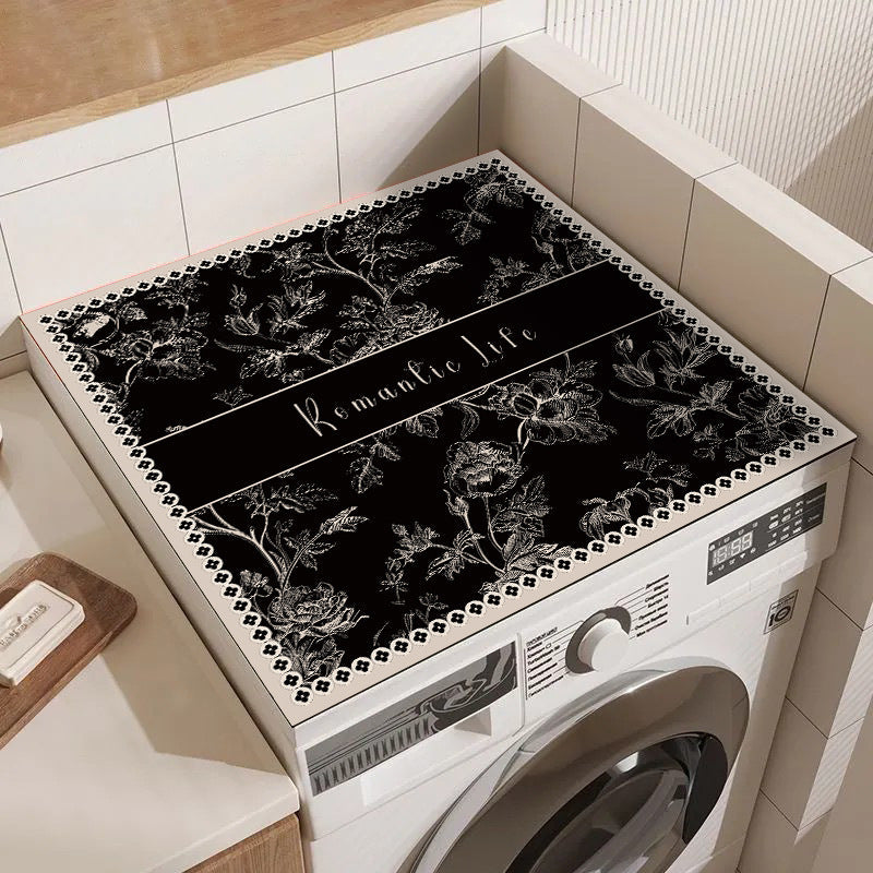 Vintage Floral Decorative Laundry Mat