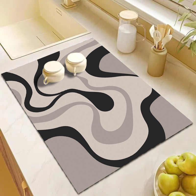 Cute Cartoon Character Kitchen Mat