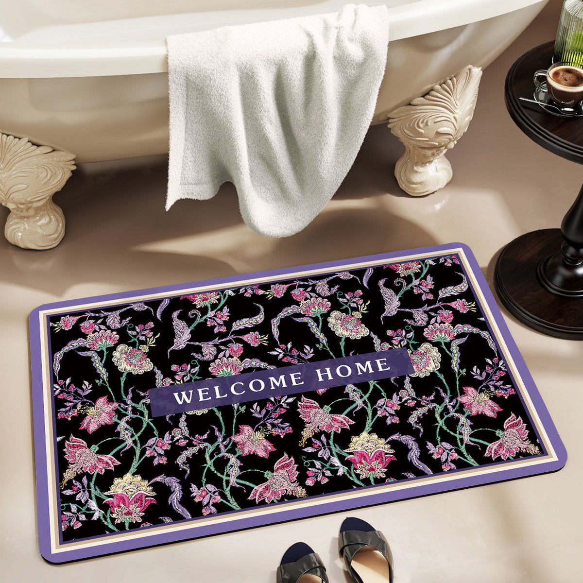 Geometric Pattern Decorative Floor Mat