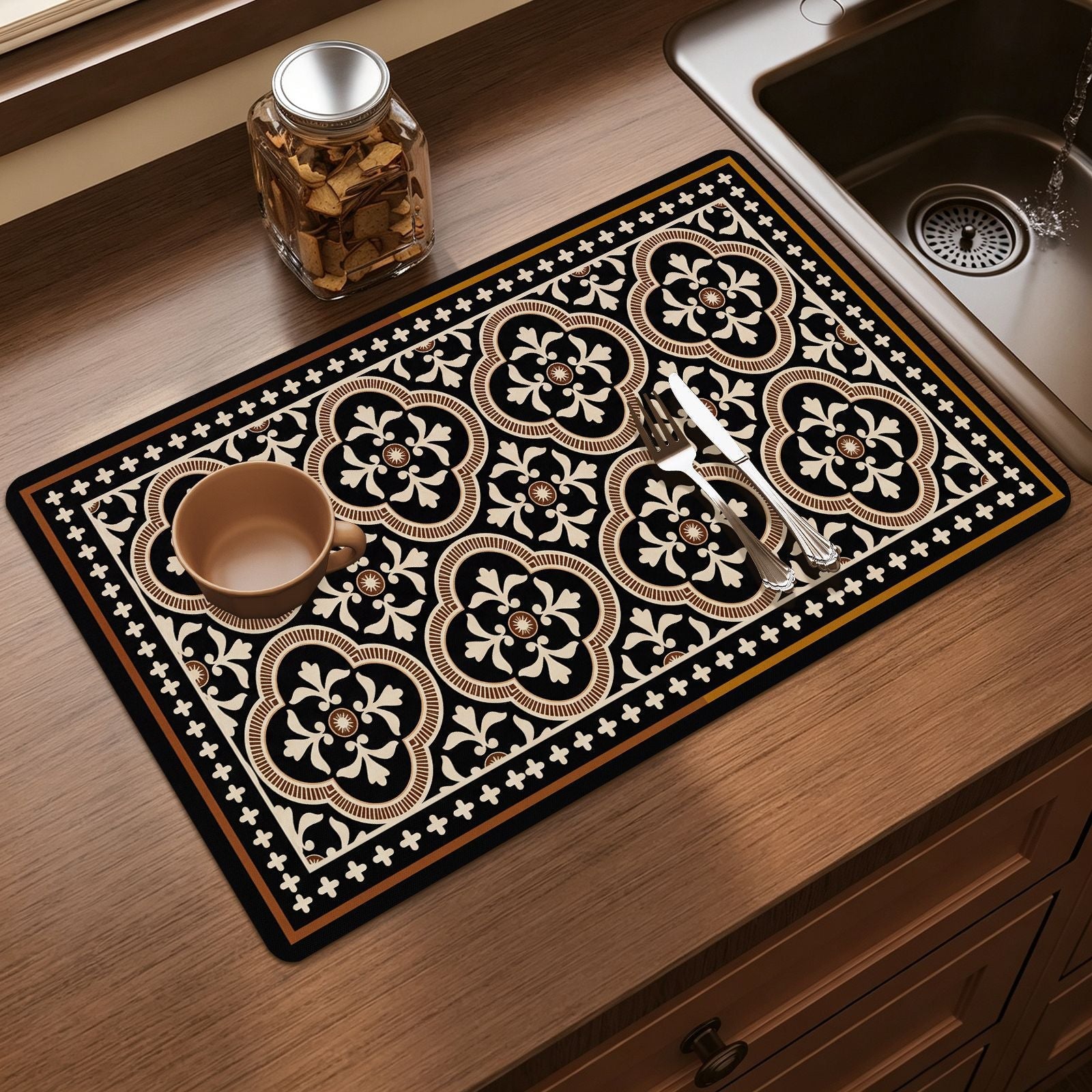 Artistic Kitchen Mat