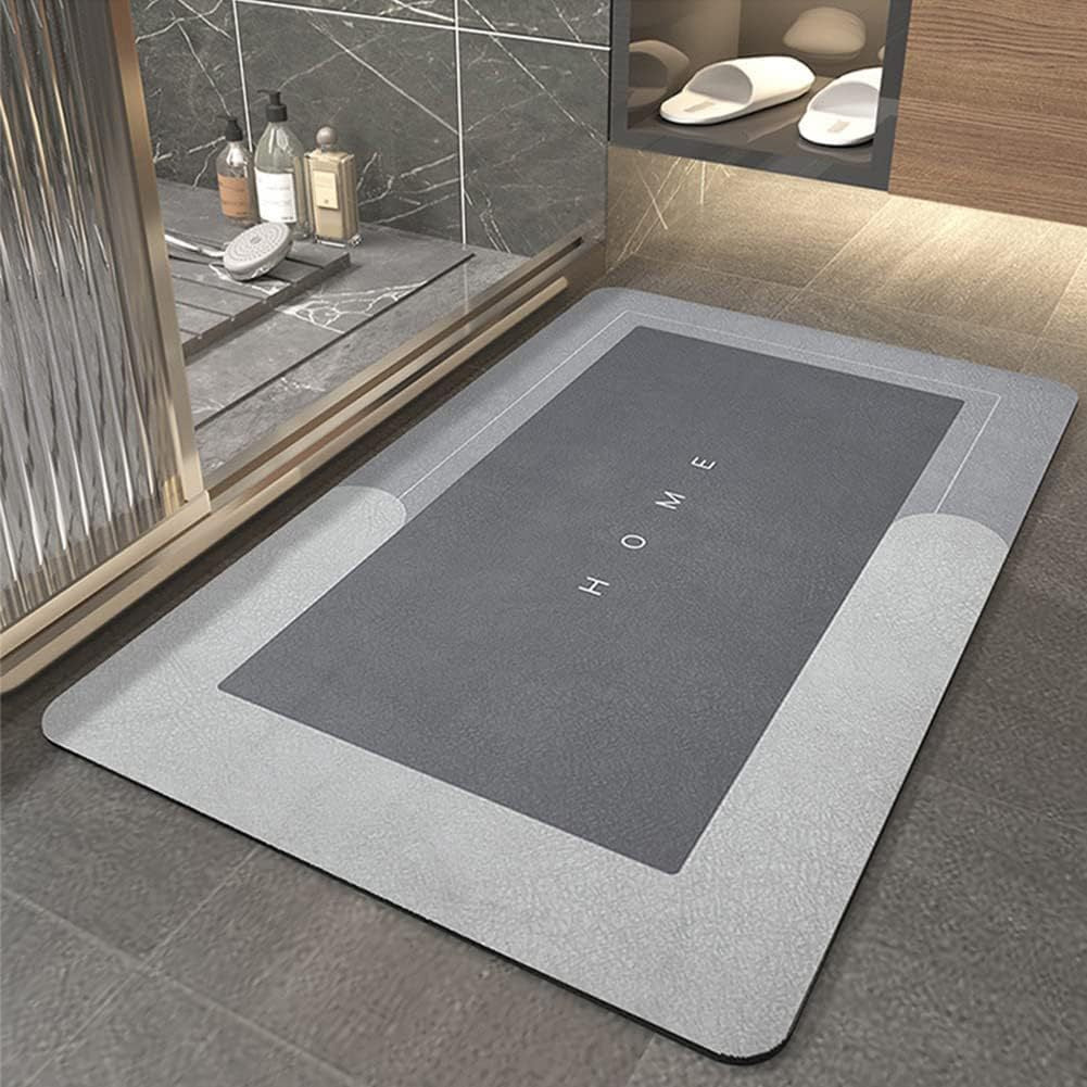 Modern Geometric Bathroom Mat