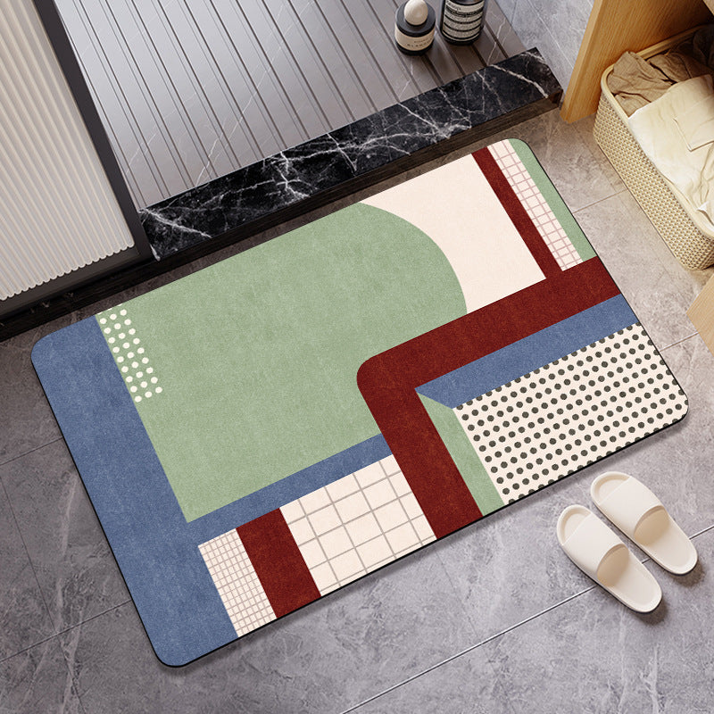 Non-Slip Modern Bath Mat