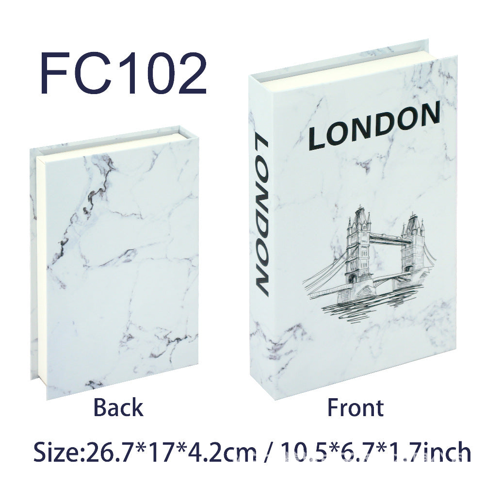 Decorative Hardcover Hidden Storage Book Safe