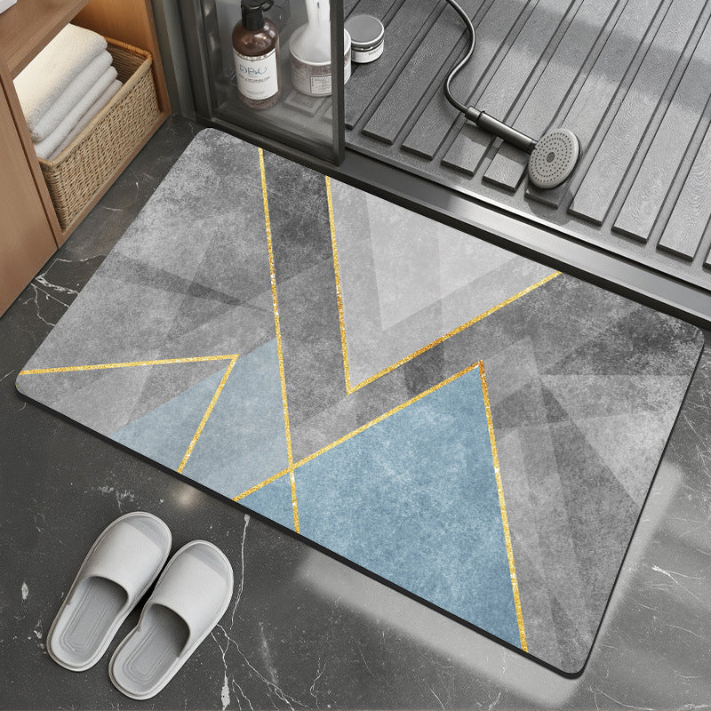 Stylish Patterned Bath Mat
