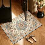 Elegant Vintage-Inspired Bath Mat