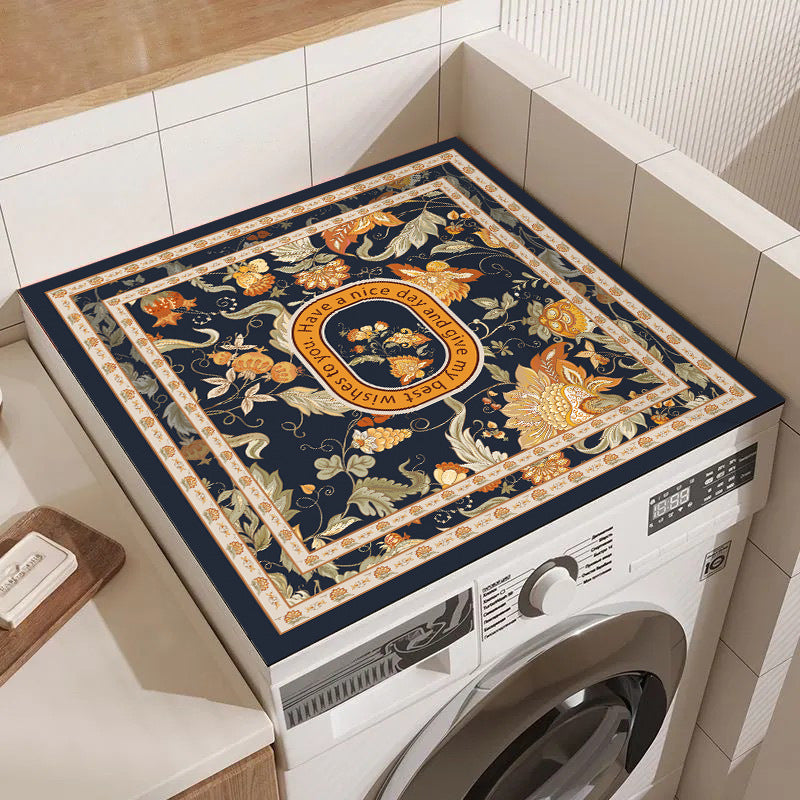 Vintage Floral Decorative Laundry Mat