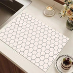 Playful Textured Kitchen Mat
