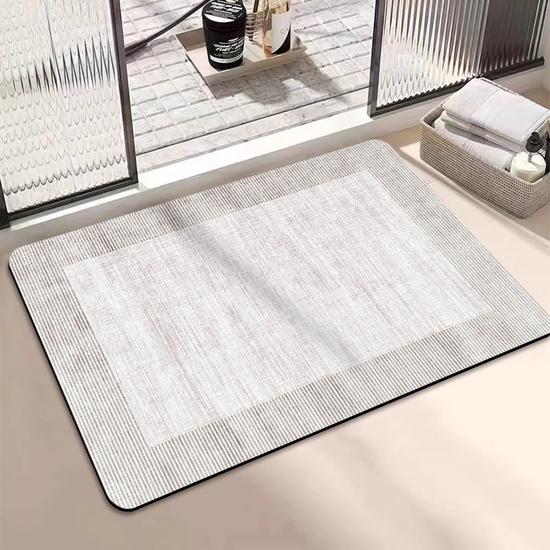 Abstract Geometric Design Bath Mat