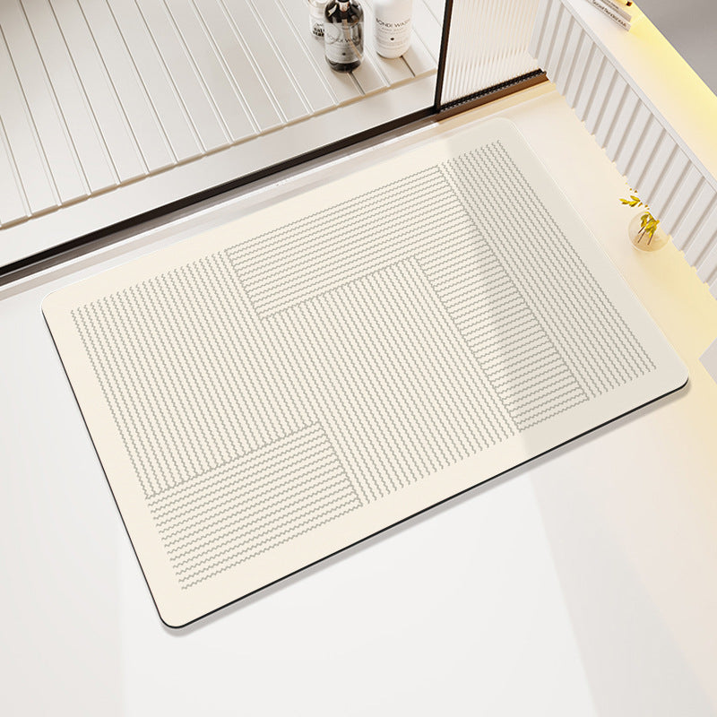 Abstract Modern Bath Mat
