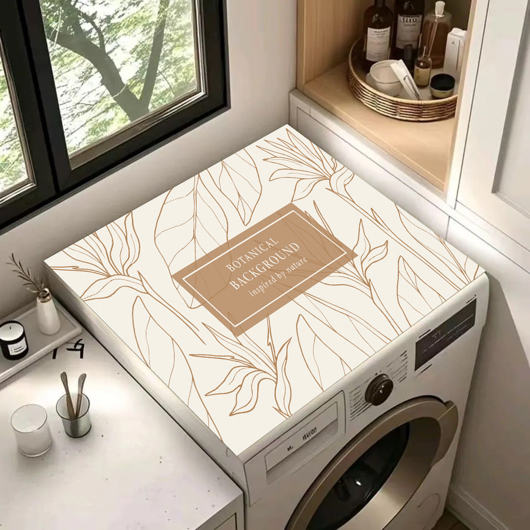 Vintage Floral Decorative Laundry Mat