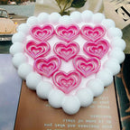 Decorative Heart-Shaped Resin Candle Holder