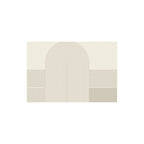 Geometric Pattern Textured Bath Mat