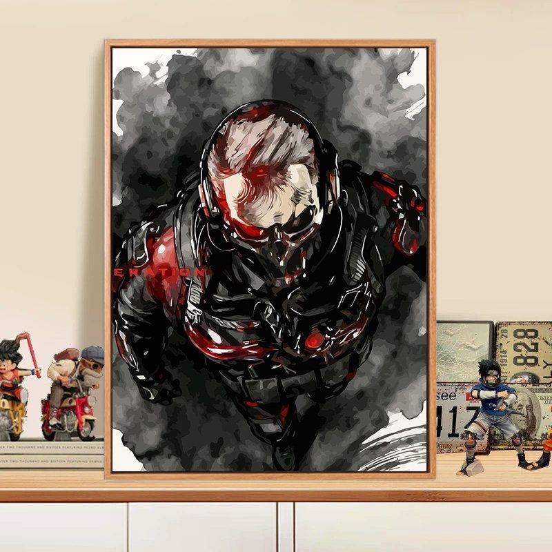 Action Hero Art Print Meroci