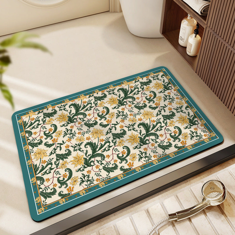 Geometric Pattern Decorative Floor Mat
