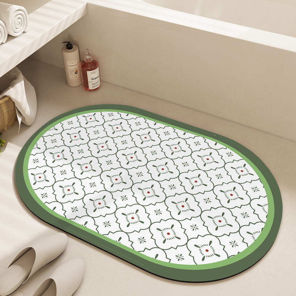 Decorative Non-Slip Bath Mat
