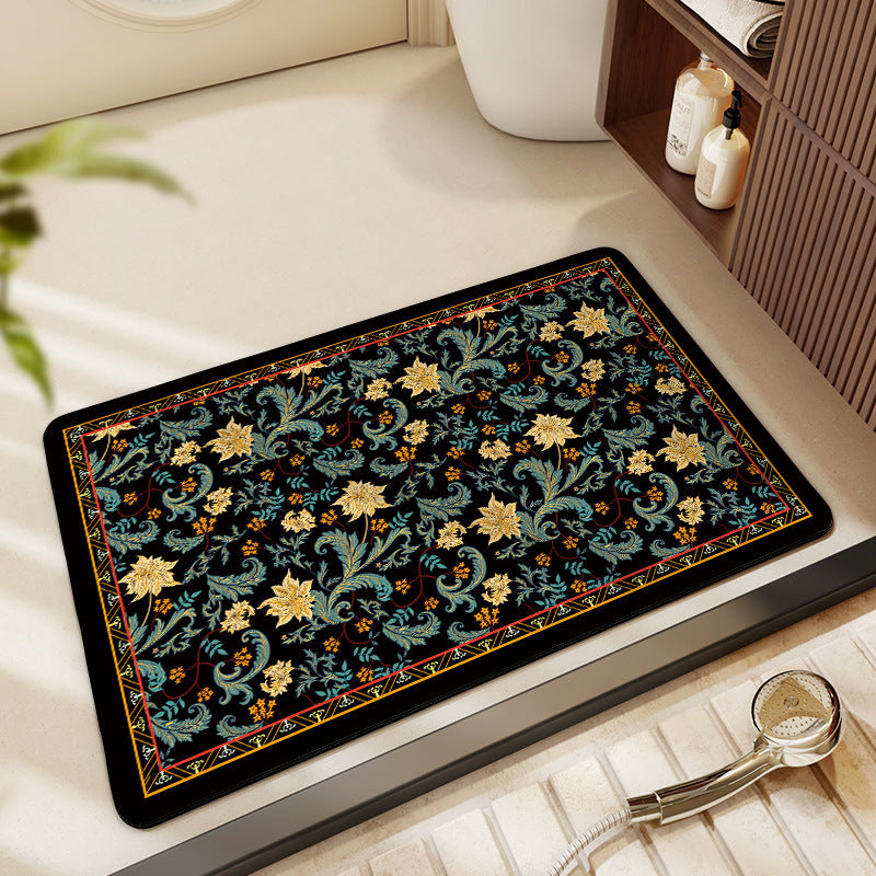 Geometric Pattern Decorative Floor Mat
