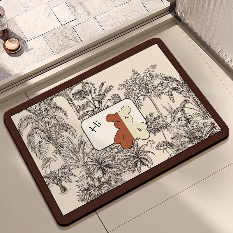 Artistic Cartoon Entrance Mat